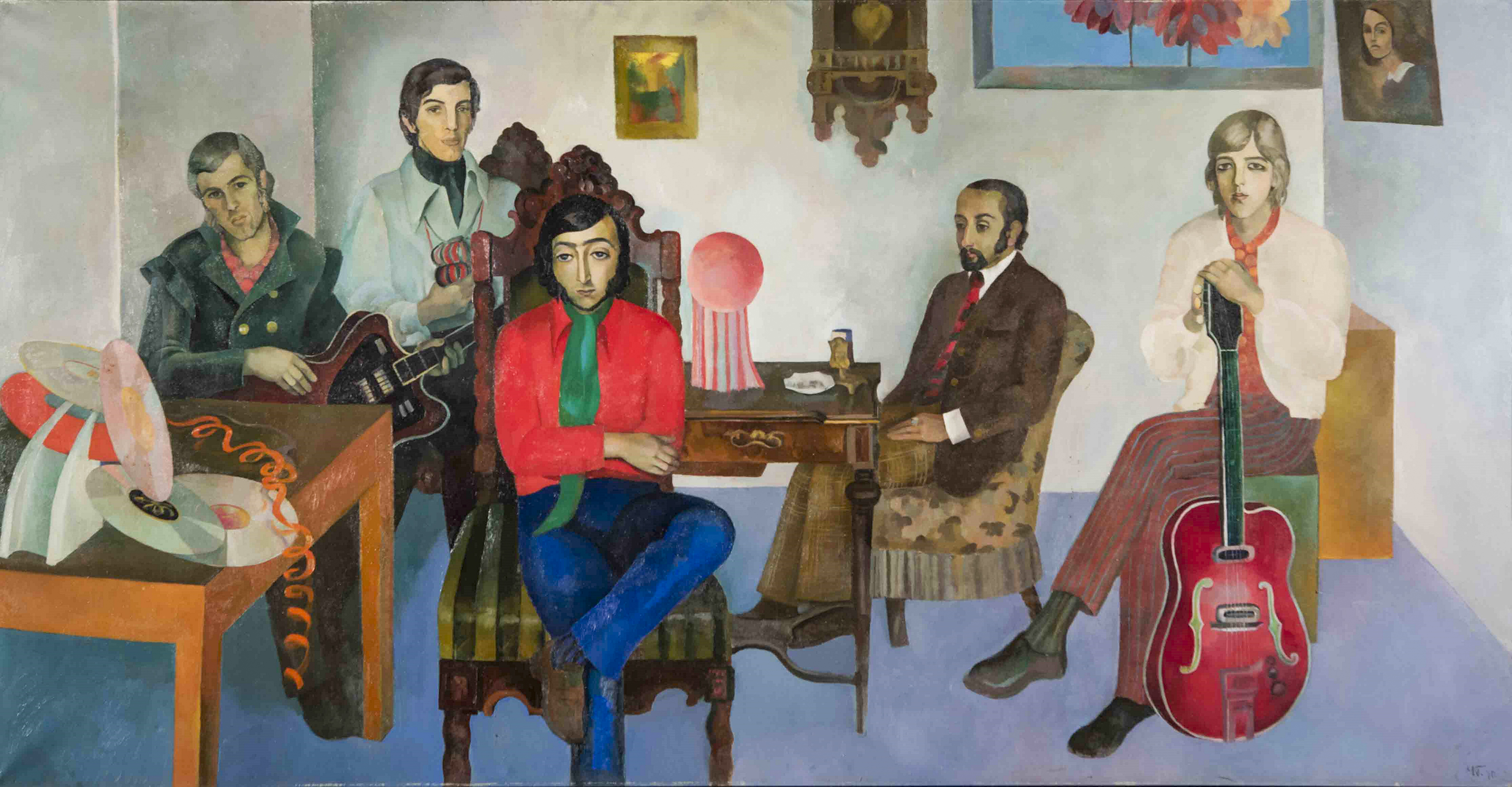 Large -scale questions. Many Latvian artists / day represented in the Museum of Zimmerli in the Museum