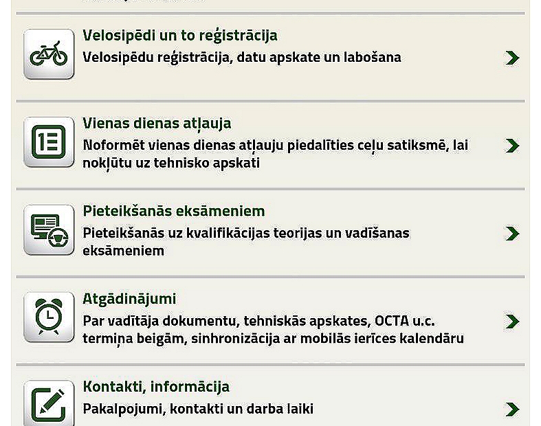 CSDD vienas dienas atļauja vairs nav jāizdrukā / Diena