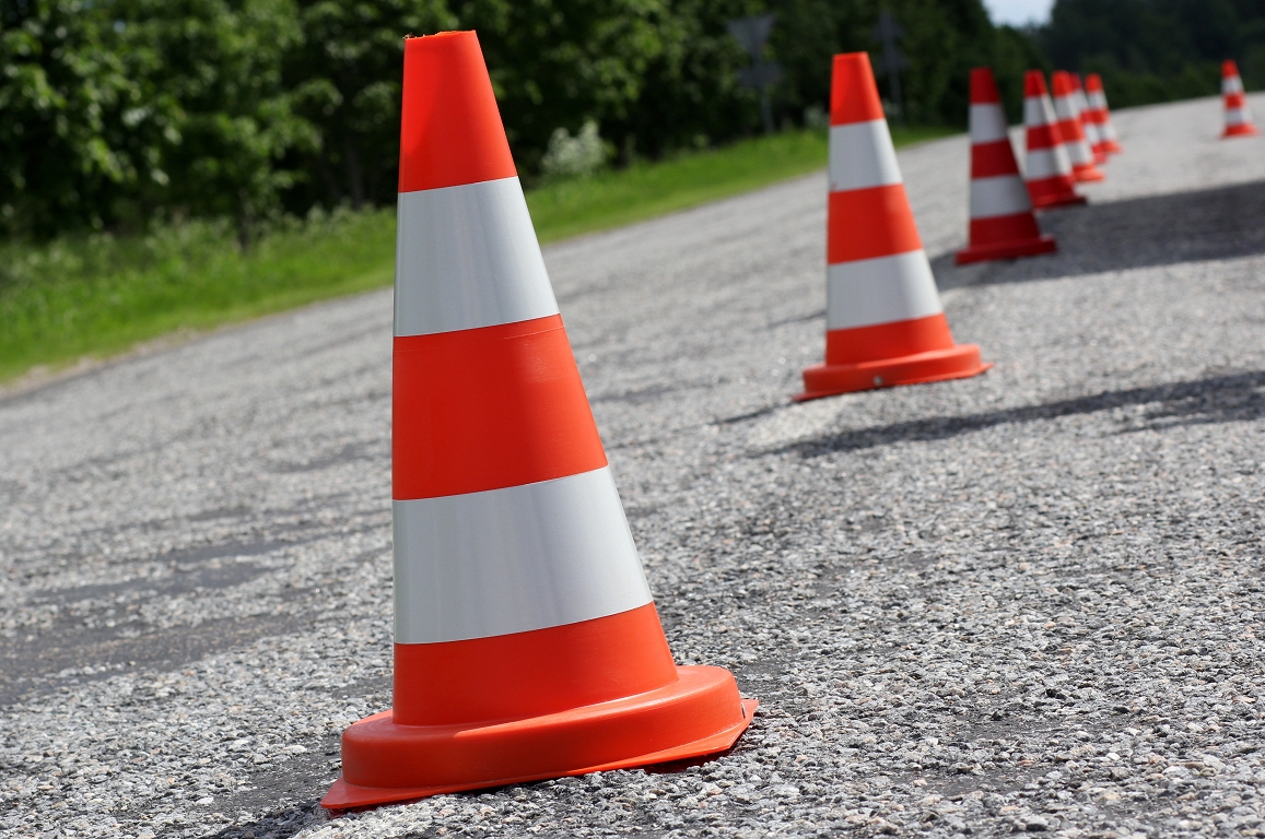 Due to construction work, traffic restrictions in Latvia are 34 state road sections / day
