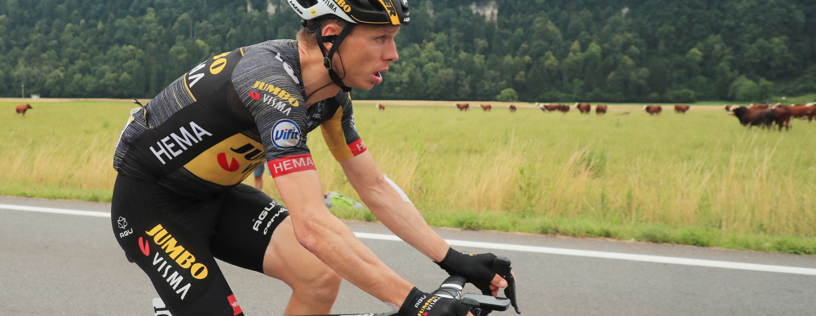 German cyclist Martins leaves the Tour de France after entering a deep ditch / Day