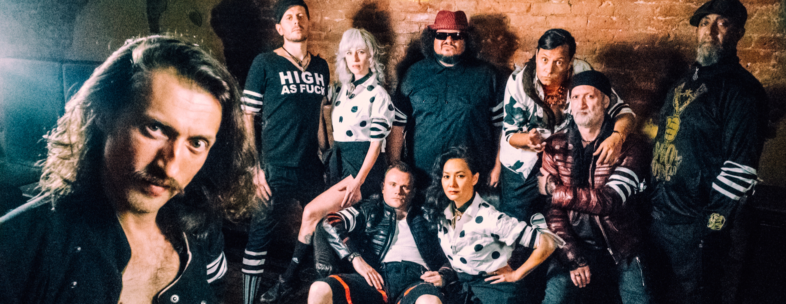 Next summer, the gypsy punk rock association Gogol Bordello / Diena will perform at the Palladium Concert Hall.