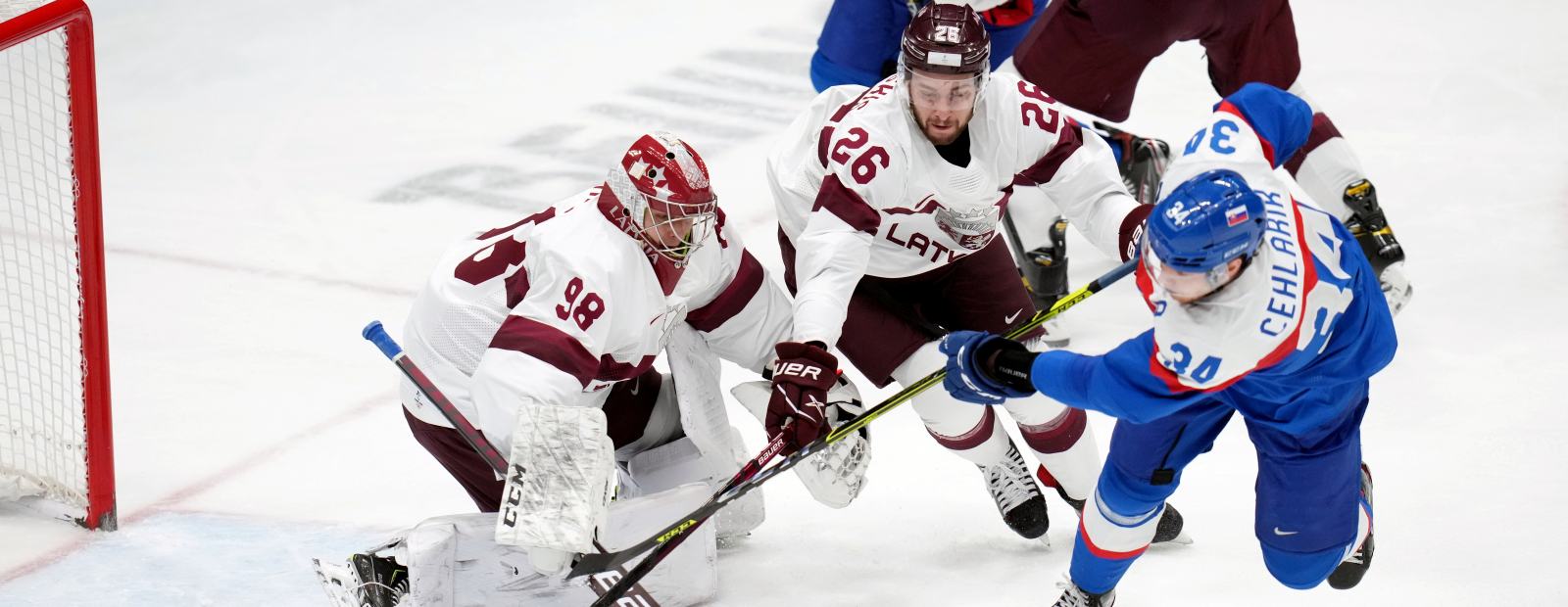 Latvia also loses against Slovakia;  the national team will be waiting for the opponent in the fight for the quarterfinals / Day