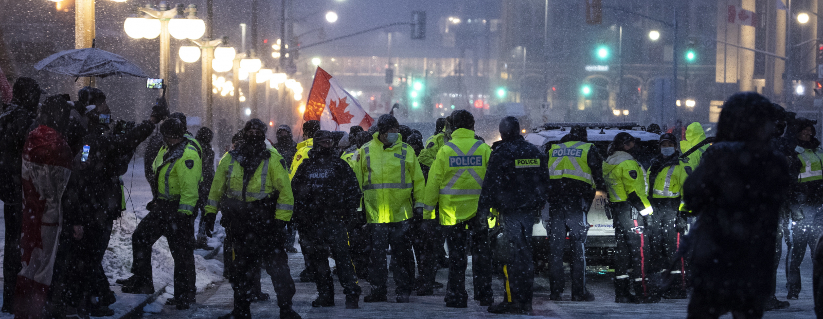 Canadian Police Start Detaining Freedom Column Leaders / Day