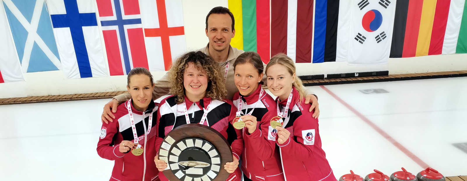 JKK / Blumberga-Bērziņa / Diena wins the Latvian women’s curling championship