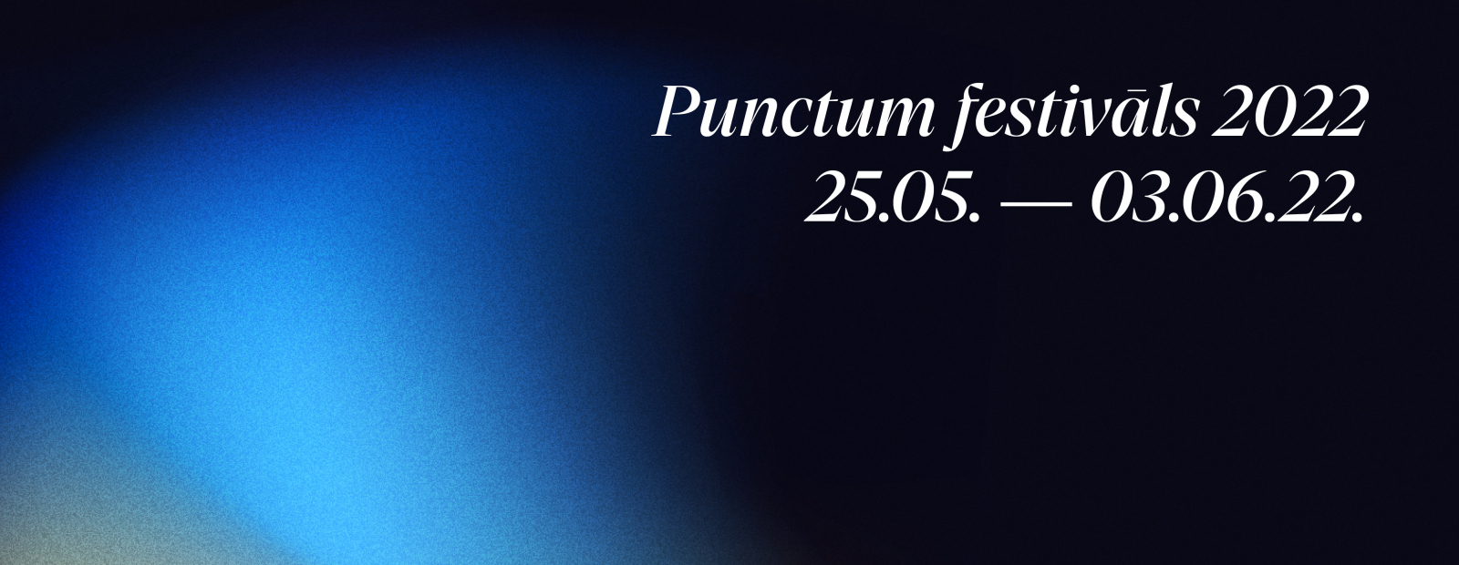 The Punctum Festival will be dedicated to the community theme / Day