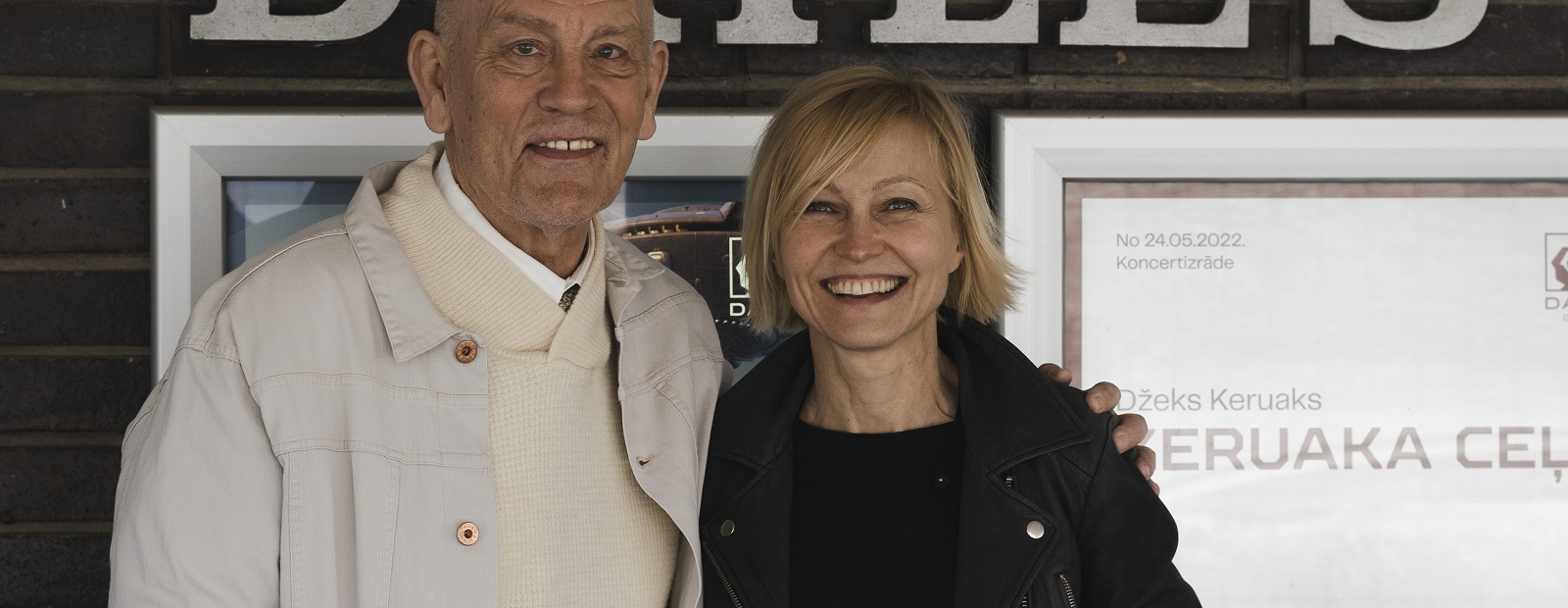 Hollywood star John Malkovich and outstanding Lithuanian actress Ingeborg Dapkunaite return to Daile Theater / Day