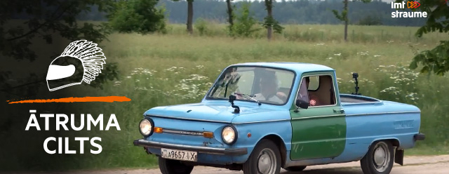 Ukrainians present a dream car to the king of Zaporizhia / Diena