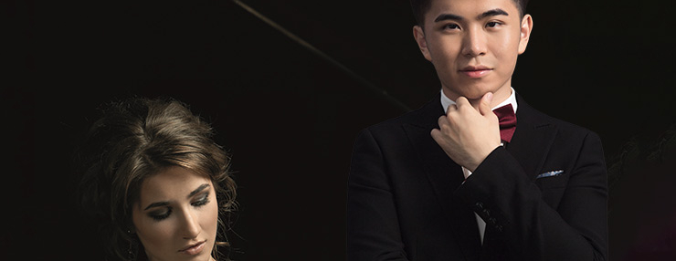 Pianists Aurelija Šimkus and Tony Yaiks Jangs will play in the Dzintari / Diena concert hall