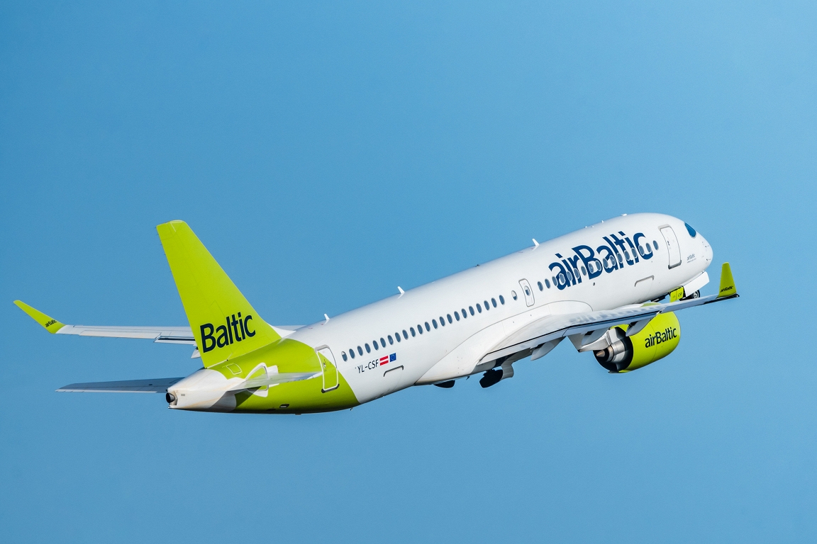 airBaltic no jūlija plāno atsākt lidojumus uz Telavivu