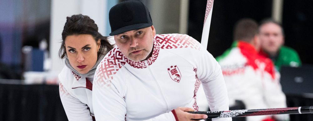 The mixed pair of roller curling provides Latvia with the first medal in the history of curling