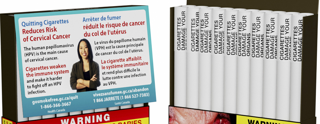 New Health Canada Rules to Reduce Tobacco Use: Warnings to be Printed on Every Product