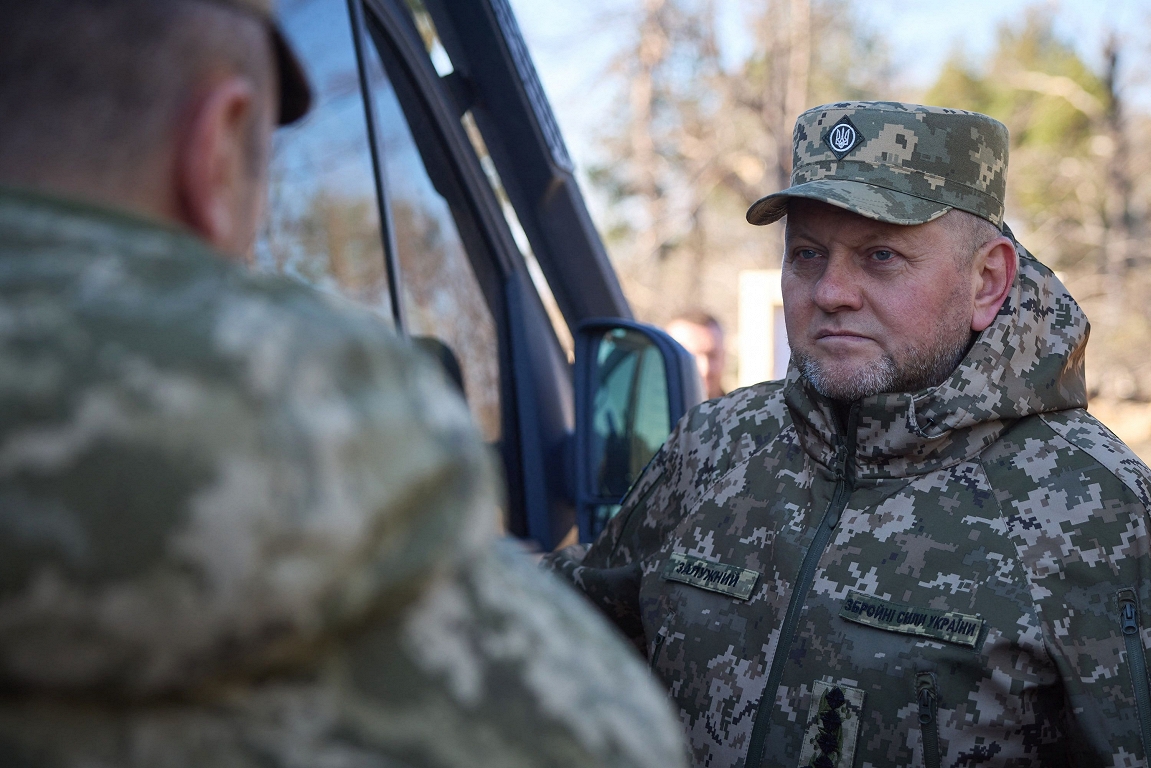 Zalužnijs apstiprina slepena militārā štāba eksistenci Vīsbādenē