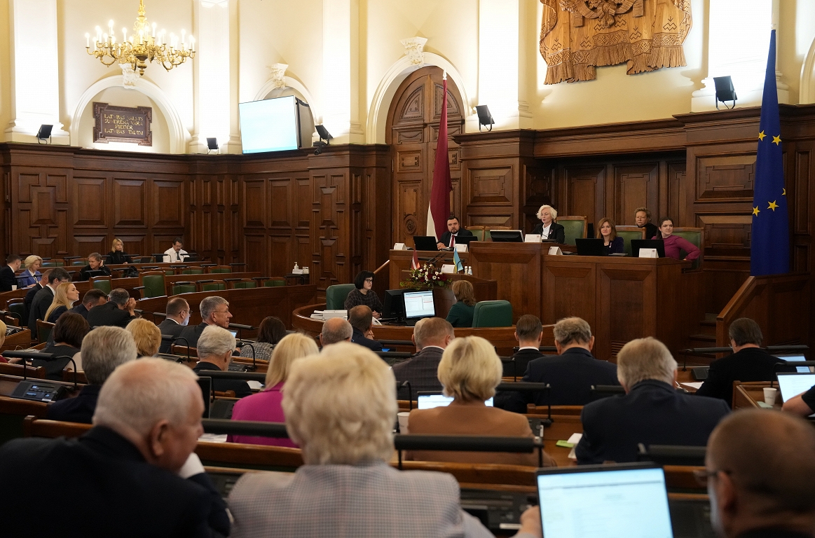 Two Saeima sitting / day will take place on Thursday