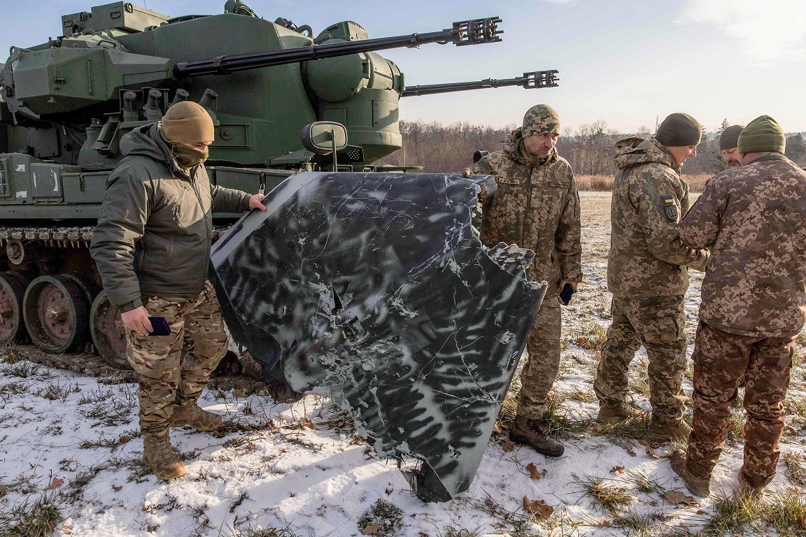 Krievija uzbrukusi Ukrainai ar 125 droniem