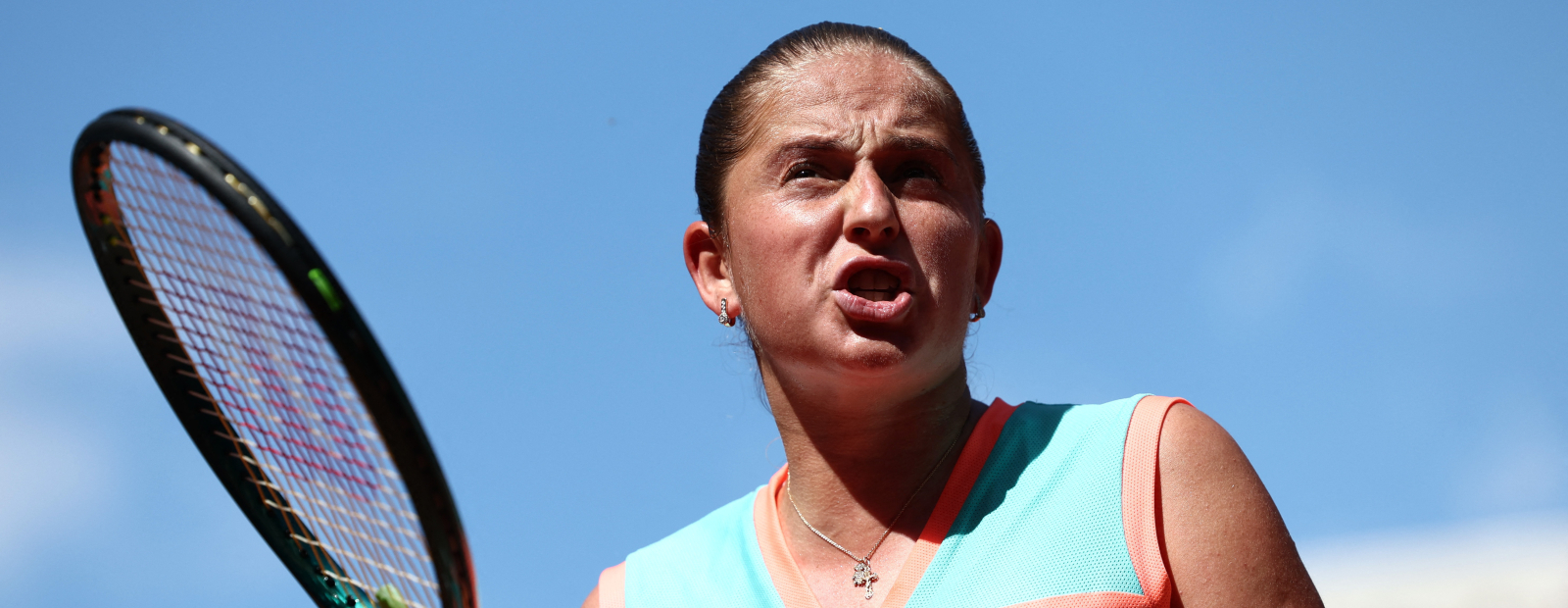 Ostapenko lost in Cincinnati in the second round of the WTA 1000 Series tournament