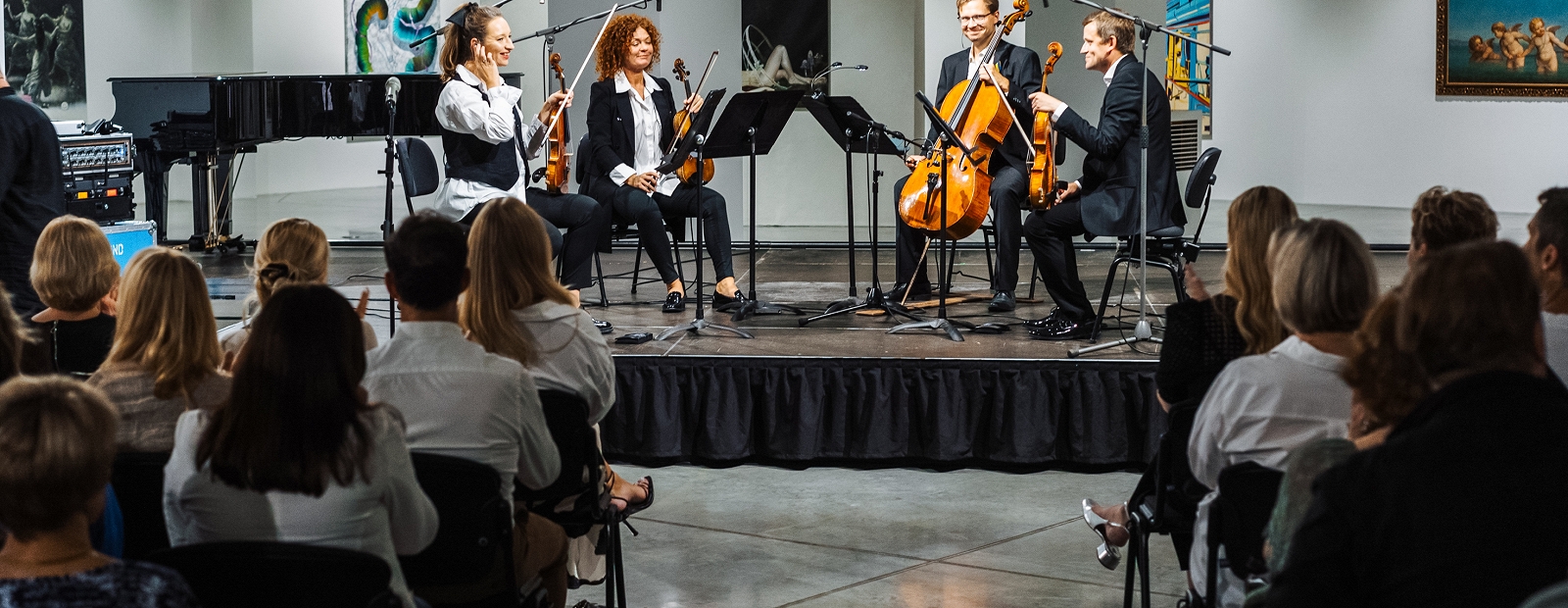 From circus dances to the invisible world. The chamber music concert is played on a summer evening during the cycle