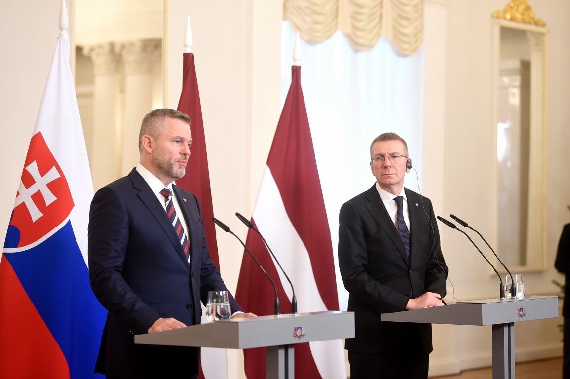 Slovākijas prezidents Rīgā: Fico došanās uz Maskavu mērķis nav attaisnot Krievijas agresiju vai slavināt pastāvošo režīmu
