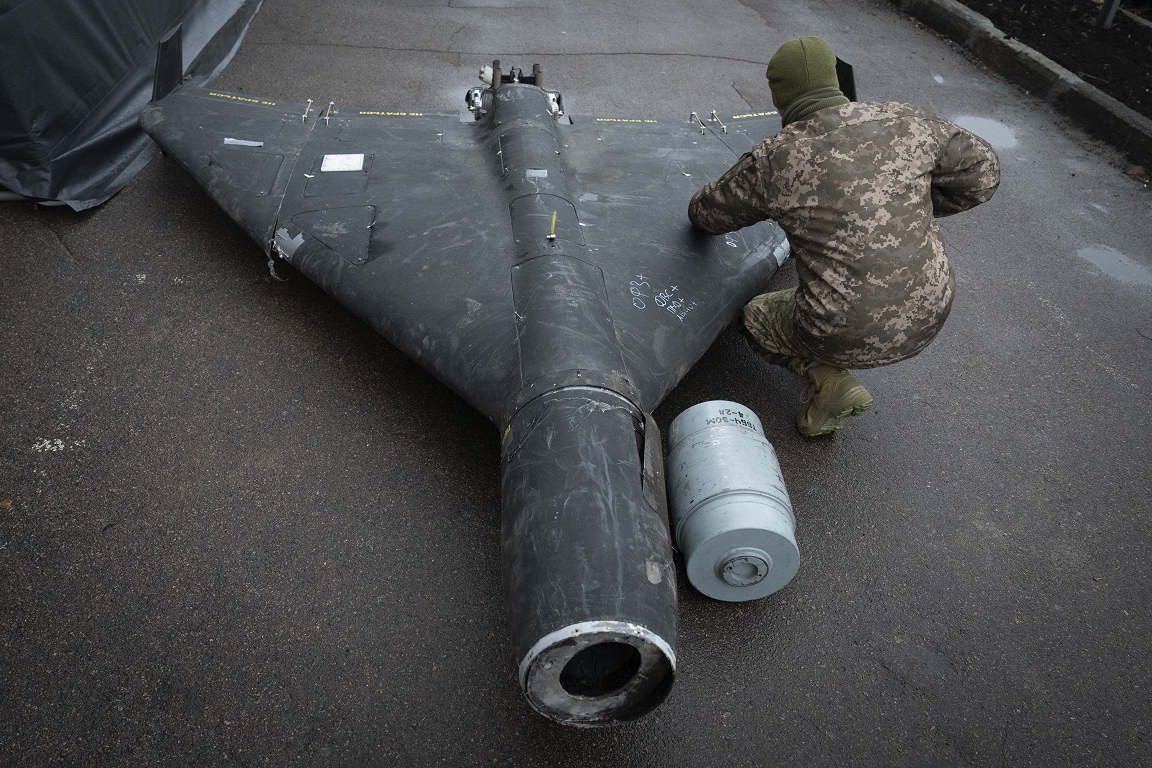 Krievija uzbrukusi Ukrainai ar 155 droniem