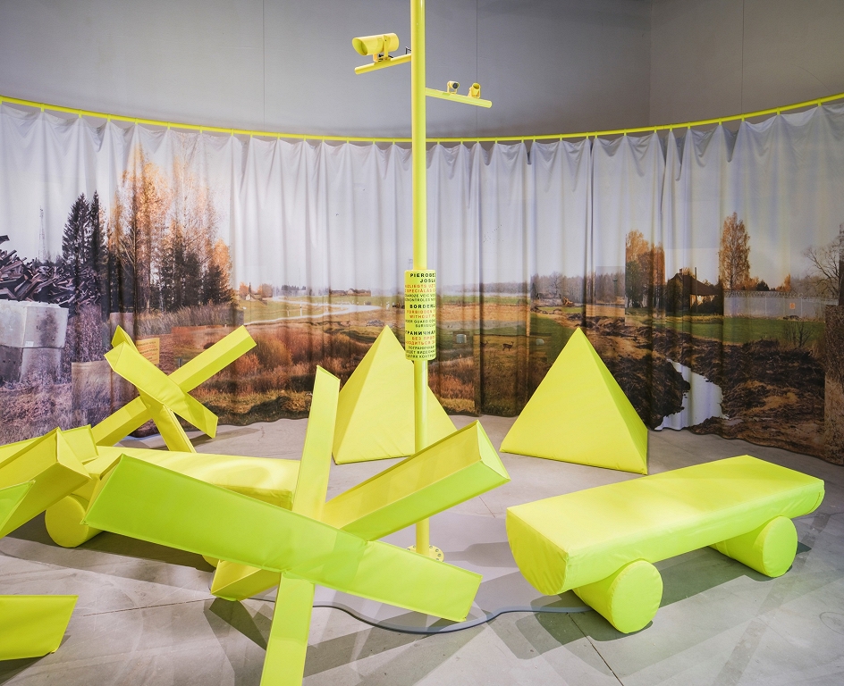 The Latvian Pavilion at the 19th International Architecture Exhibition / Day was opened