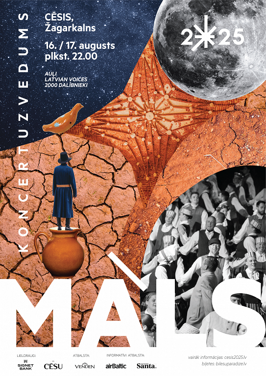 The central event of Cesis Capital of Culture will be the Great Show Clay / Day