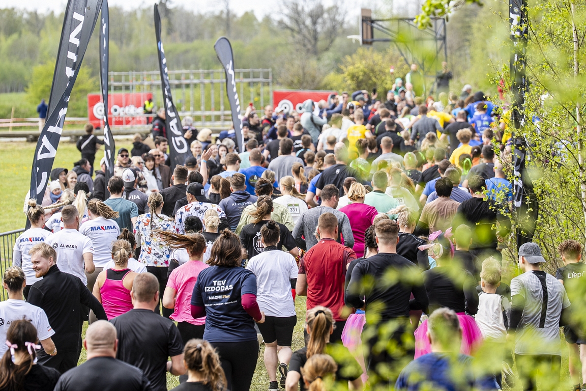 The biggest folk endurance and adventure race in Latvia has been held in Latvia Optibet Strong Race / Day