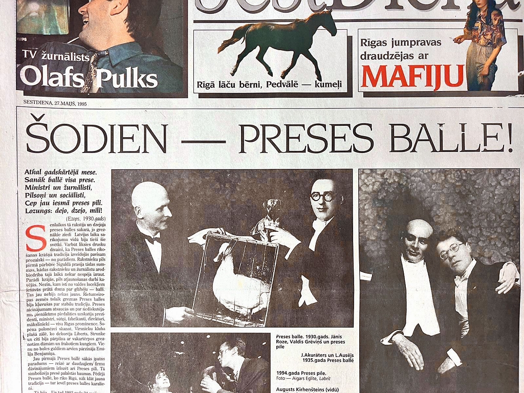 Press Ball in anticipation / day