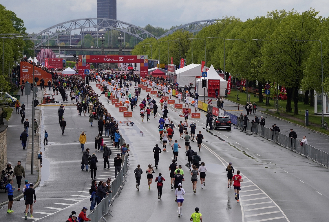 A young man from Estonia died in the Riga Marathon / Day