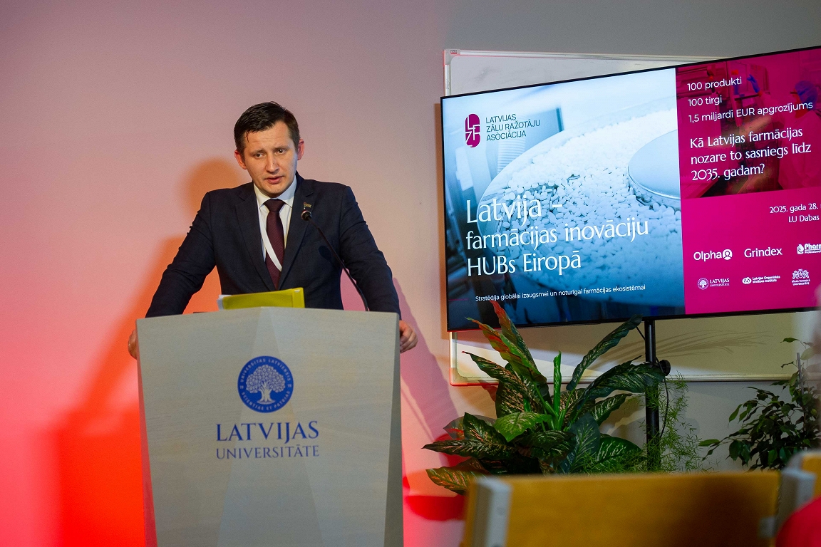 The Latvian Medicines Industry plans to quadrate the turnover in ten years / day