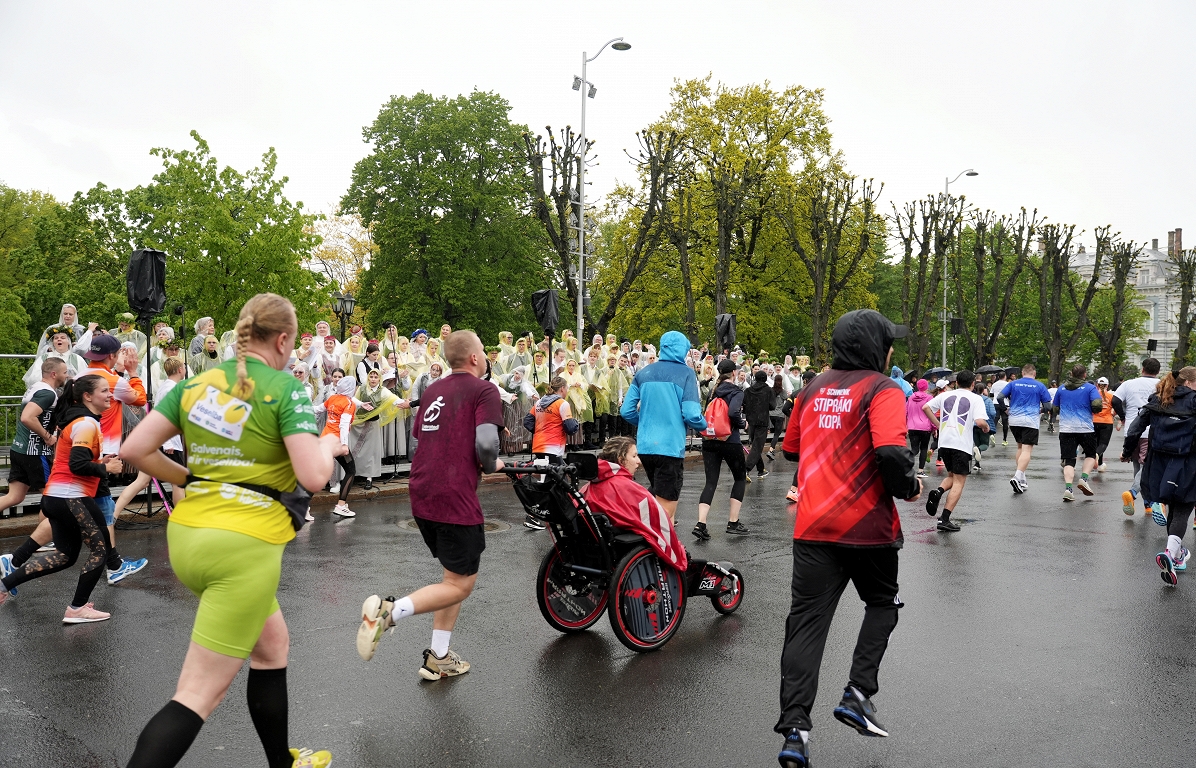 Rimi Riga Marathon this year’s total hospitalization was lower than other years / day