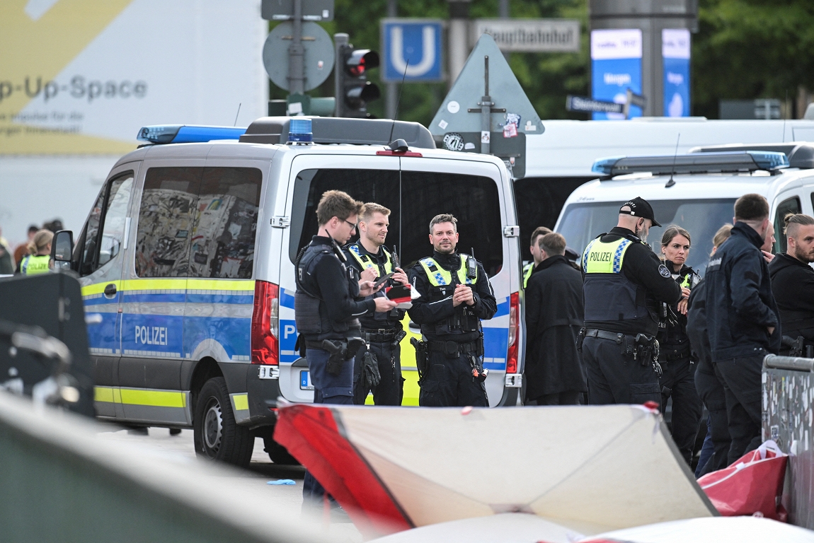 17 people / day wounded at the Hamburg Central Railway Station with a knife