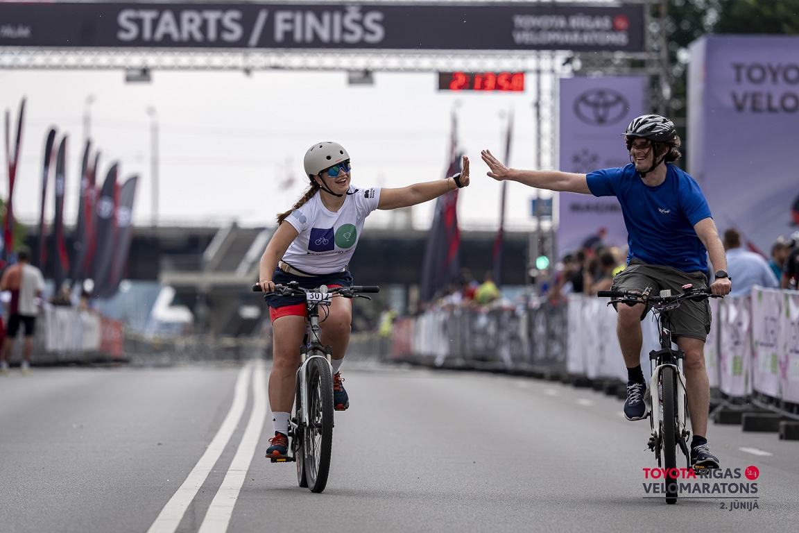 The Toyota Riga Cycling Marathon / Day will be completed this week with a glamorous and athletic program
