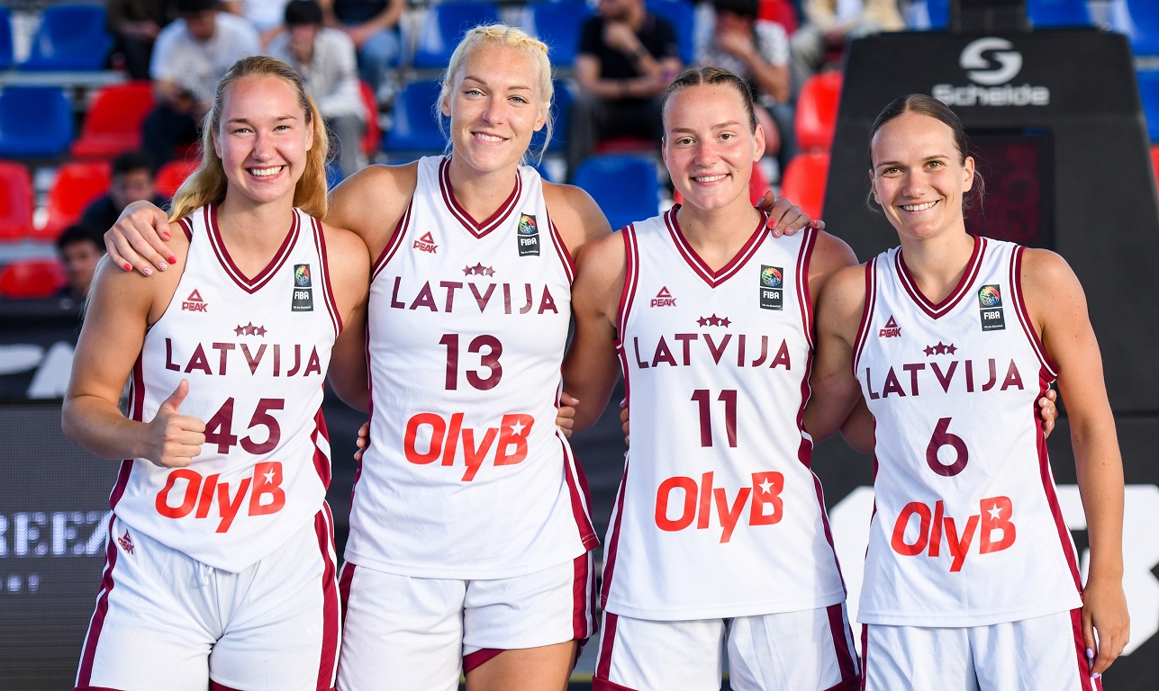 Latvian 3×3 Women’s Basketball Team Wins the World Series Tournament / Day