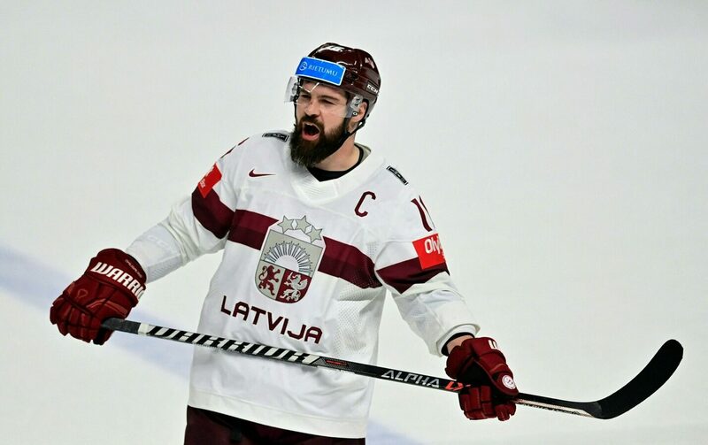 The Latvian hockey team beat Norway / Day in the penultimate test match