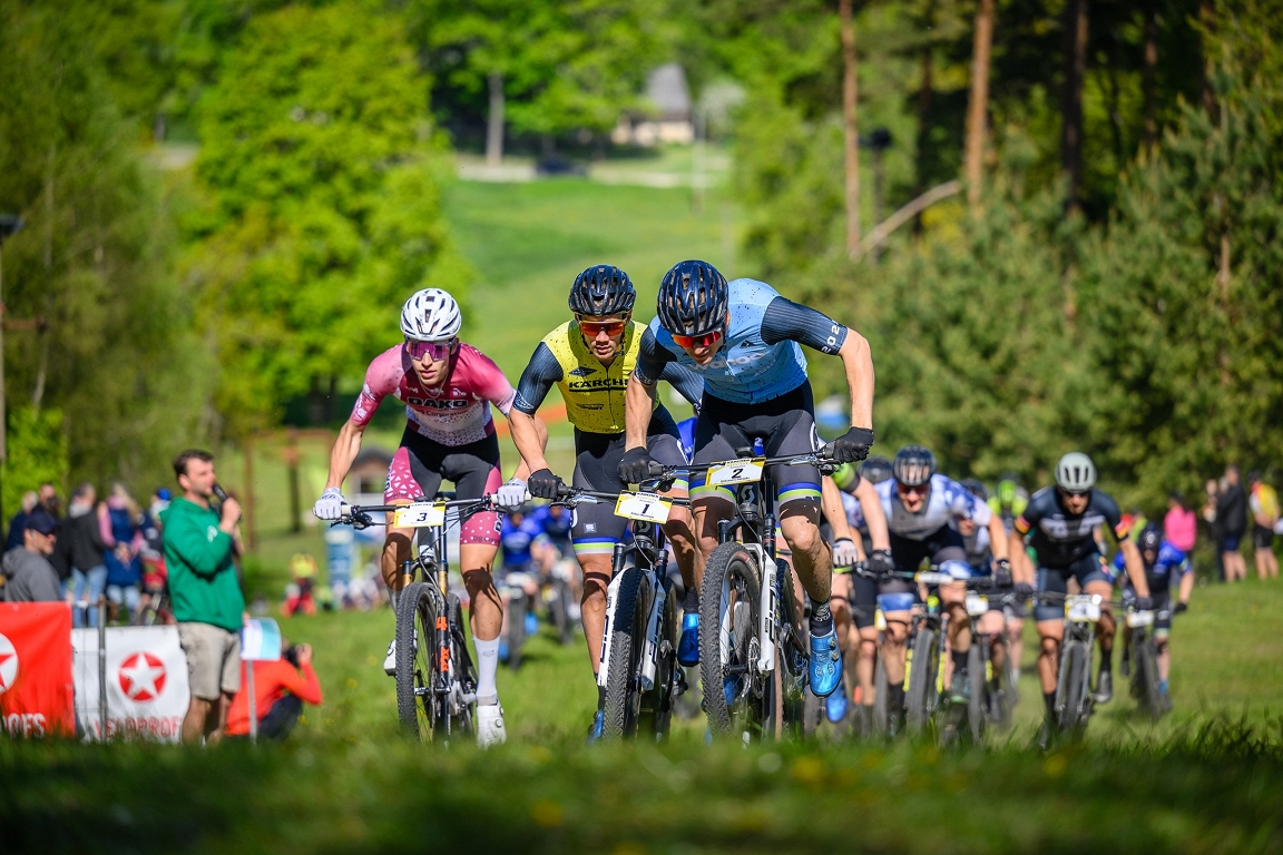 Vivus.lv MTB Marathon in Kamparkalns Muiznieks and Steinburg convincing victory / day