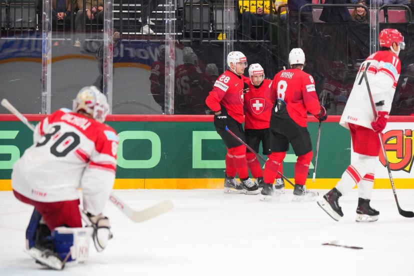 Swiss hockey players outperform the amazing semi -finalists of the Danes and will compete in the World Championship Finals / Day