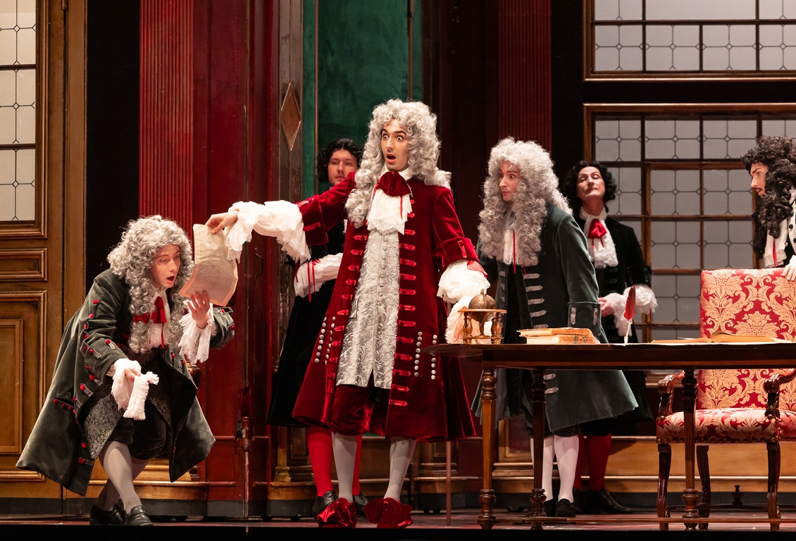 Handed Opera Flavio, Langobard King Premiere / Day