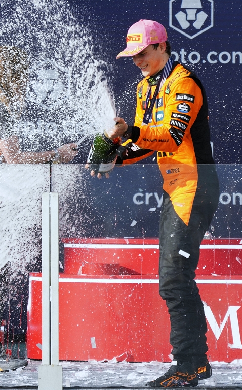 Piatrs win the F-1 Miami Grand Prix / Day