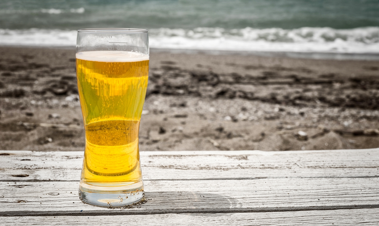 Non -alcoholic beer / day