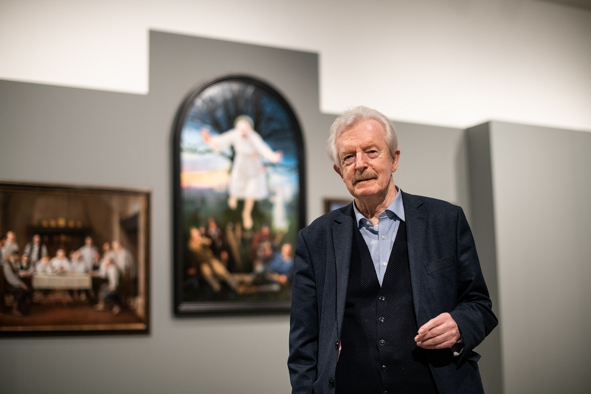 The Rundale Palace Museum hosts the solo exhibition / day of Imants Lancmanis
