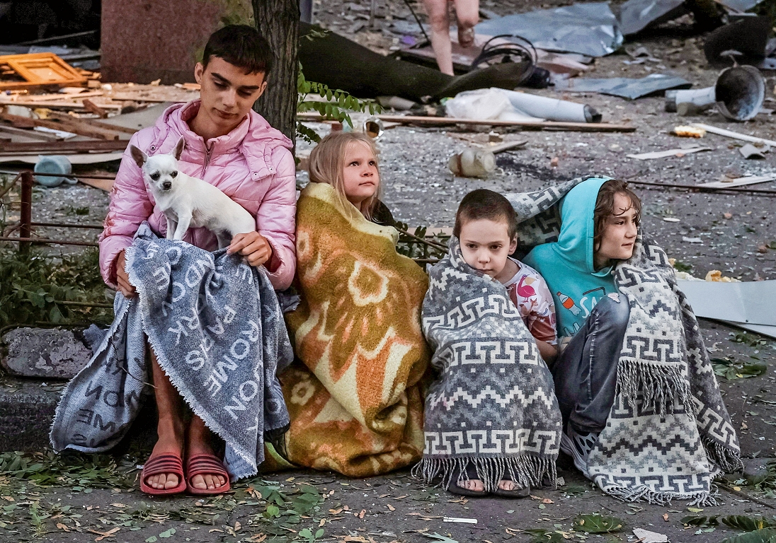 Otrs masīvākais trieciens pa Ukrainu