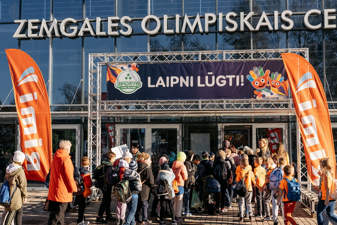LOK projektā Sporto visa klase - rekordliels dalībnieku skaits