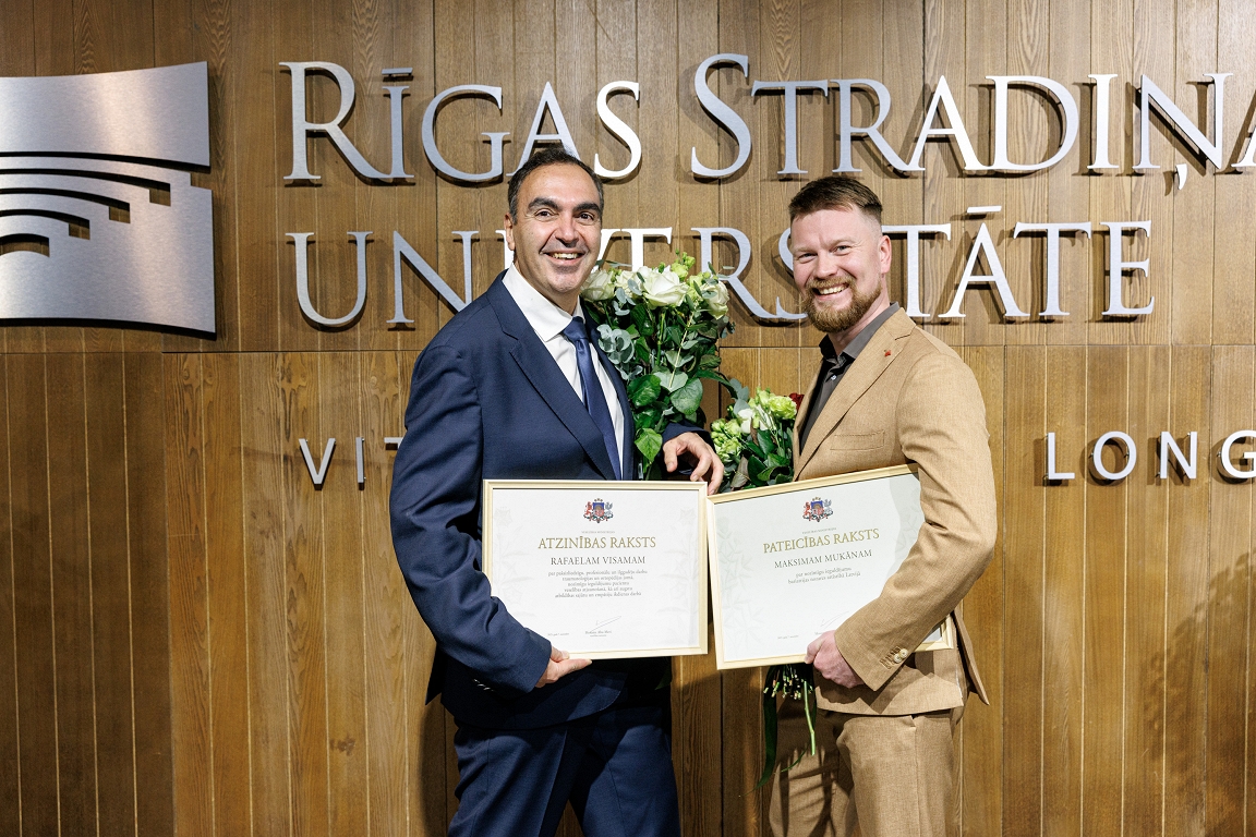 Veselības ministrijas apbalvojumus saņem AIWA Clinic ķirurgi Maksims Mukāns un Visams Rafaels