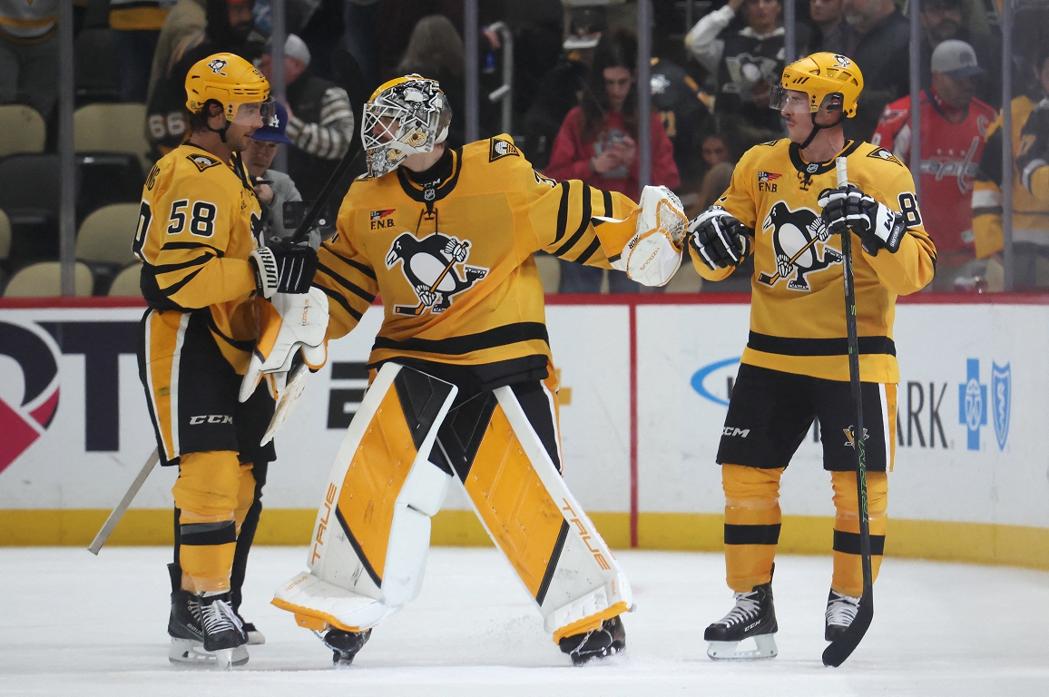 Šilovs atvaira 28 metienus Penguins uzvarā pār Capitals