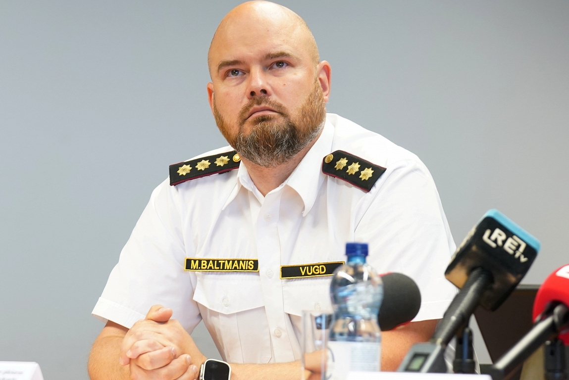 VUGD priekšniekam Baltmanim piešķir ģenerāļa pakāpi