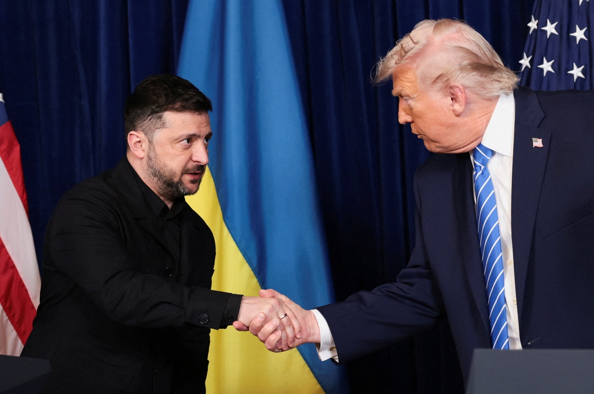 Tramps: Man patīk Zelenskis, ukraiņi cīnās labi