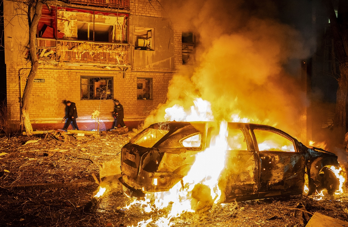 Krievijas triecienā Kramatorskā nogalināti trīs cilvēki