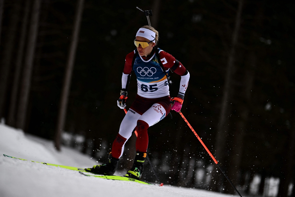 Bendika ar otru ātrāko slēpojumu izcīna 22. vietu 15 kilometru individuālajā distancē