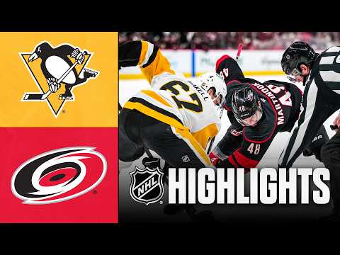 Penguins ar Šilovu rezervē zaudē Hurricanes