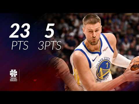 Porziņģis gūst 23 punktus Warriors zaudējumā Nuggets