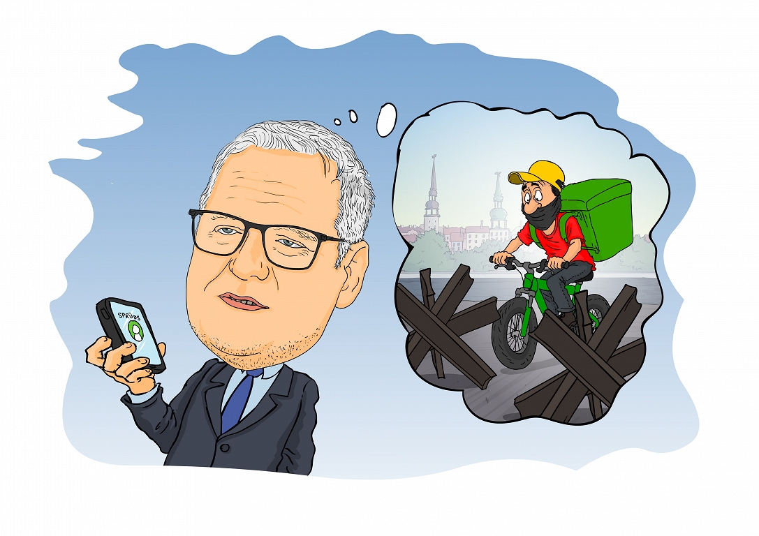 Rīgas mērs Kleinbergs zvana aizsardzības ministram Sprūdam